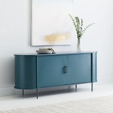 Perforated Metal Buffet | West Elm (US)