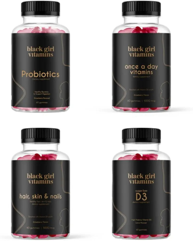 Black Girl Vitamins Complete Wellness Essentials | Amazon (US)