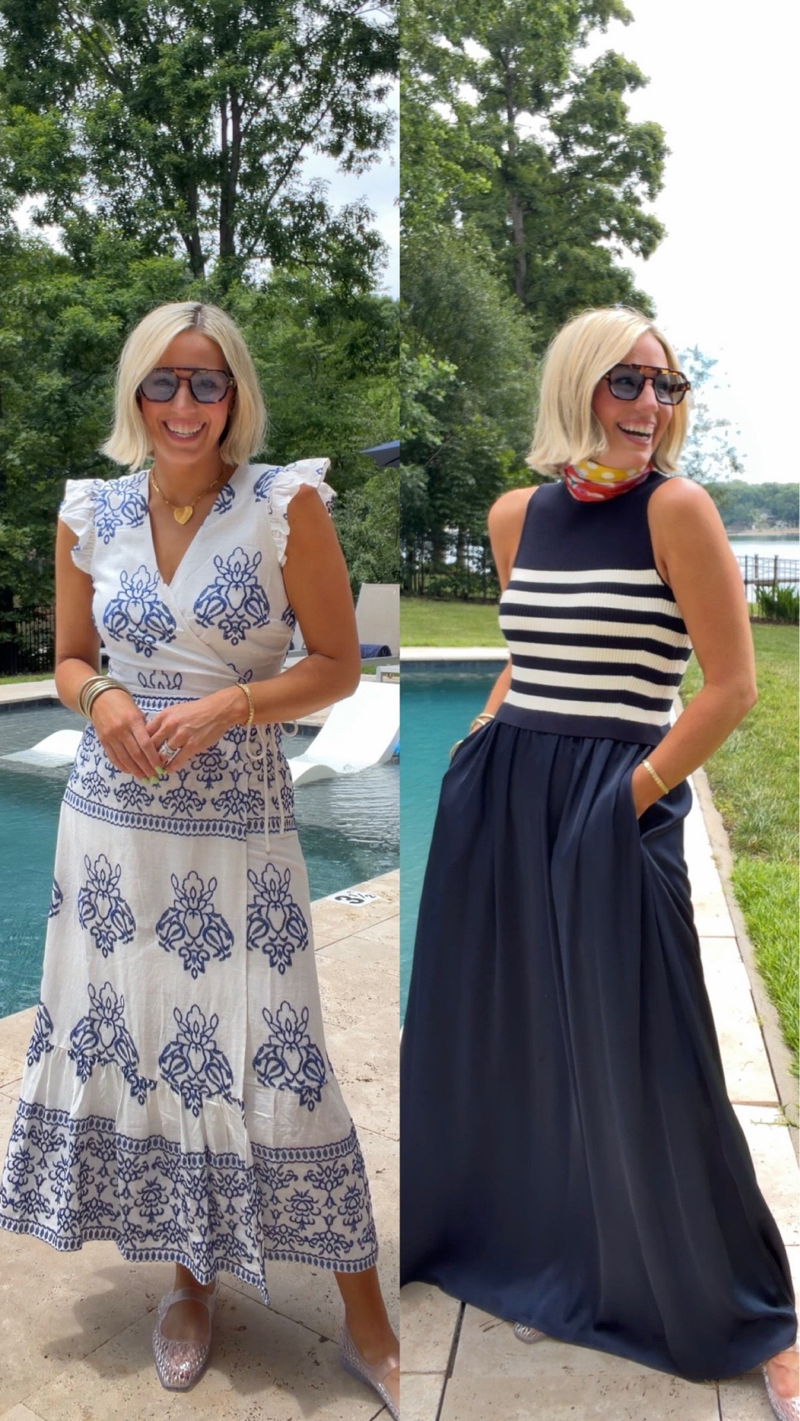 Belk dresses! Wearing my true size small in both! Shoes run tts too!

#LTKPetite #LTKootd #LTKvlog