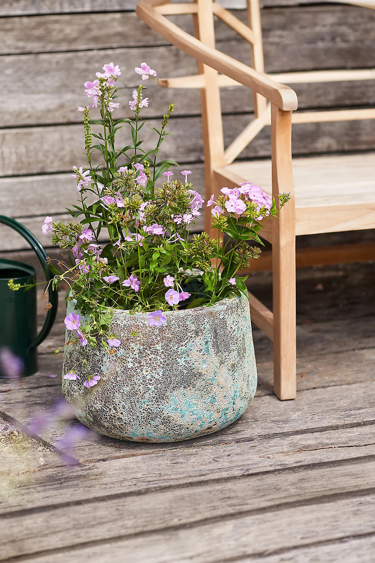 Barnacle Planter, Blue | Anthropologie (US)