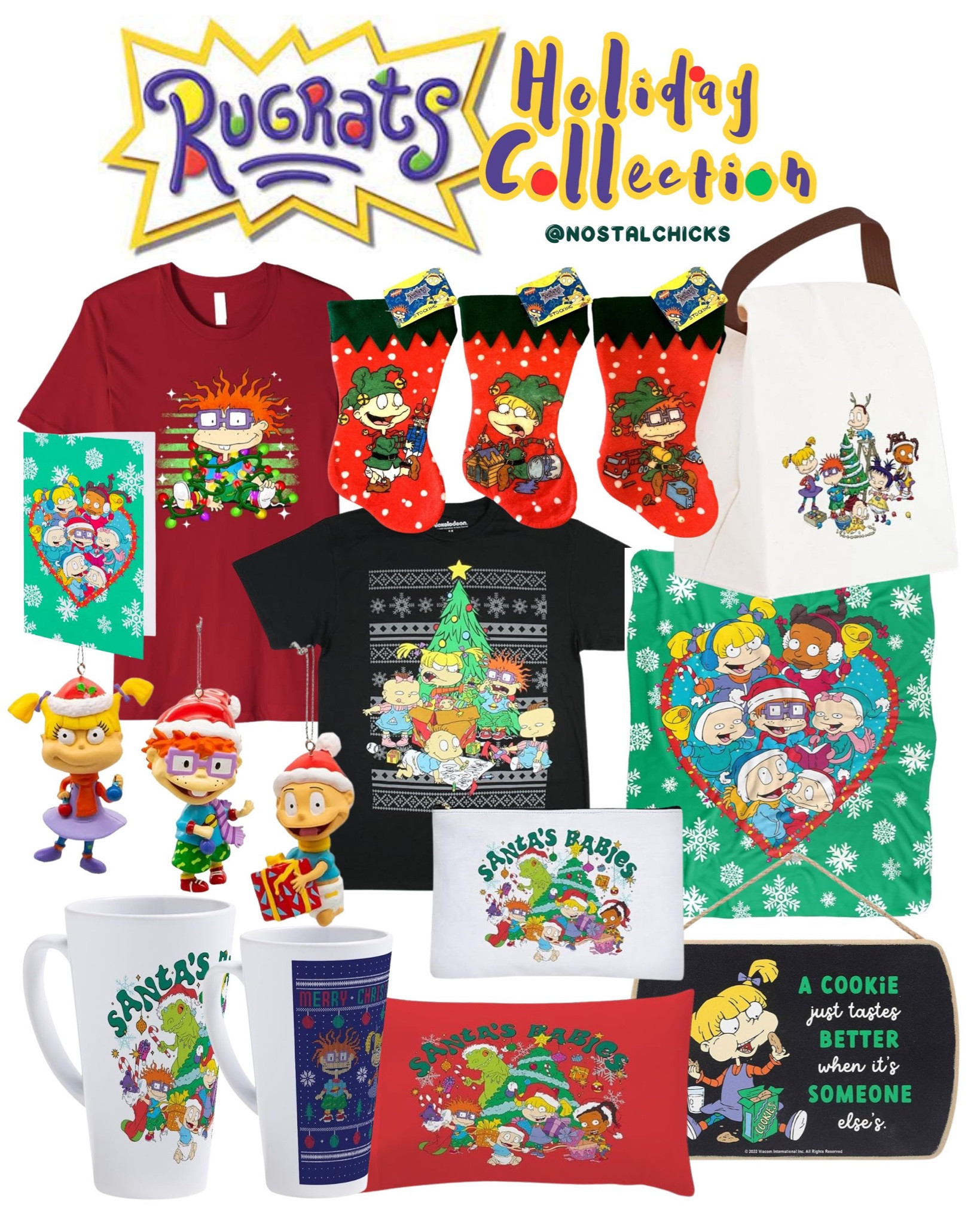 Rugrats Holiday ❤️
Such perfect gifts or for you! #rugrats #giftguide #nostalgia #nostalgic #millennial #millennials #nick #nickelodeon

#LTKHoliday #LTKSeasonal