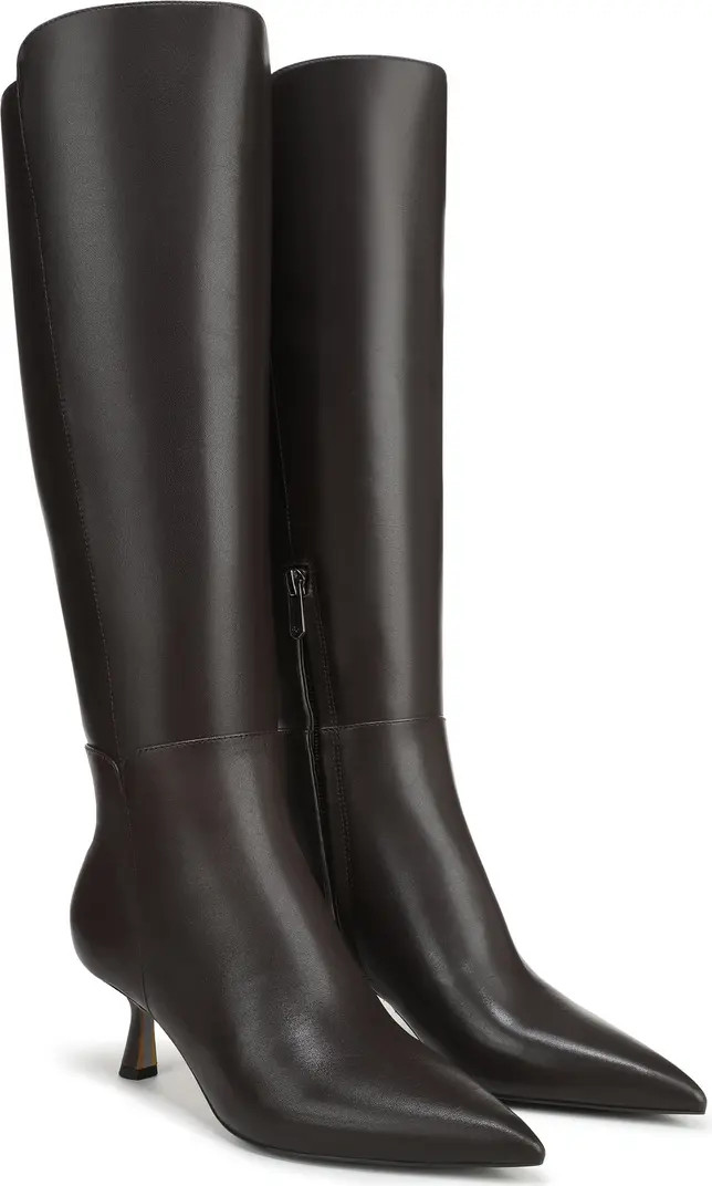 Sam Edelman Taylin Knee High Boot in Parisian Plum at Nordstrom, Size 6.5 Wide Calf | Nordstrom