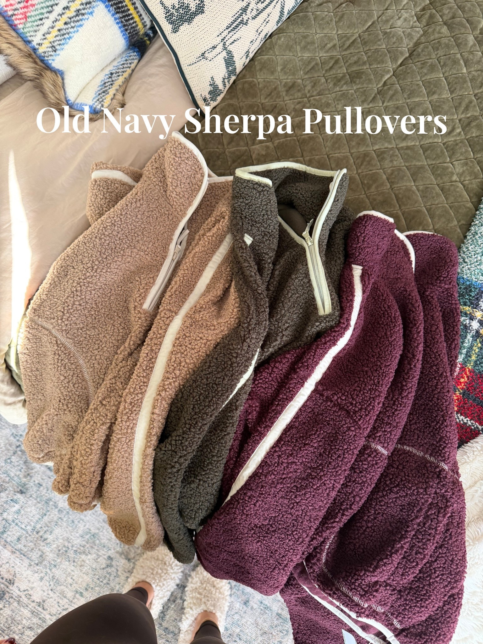Cozy fleece pullovers from Old Navy 🤎

#LTKStyleTip #LTKActive #LTKSeasonal