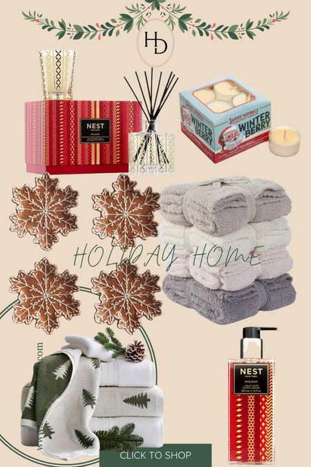 Holiday candles// Christmas candles // diffusers // clean air diffusers // blankets // cozy // Christmas decor // Christmas towels // 

#LTKhome #LTKSeasonal #LTKHoliday