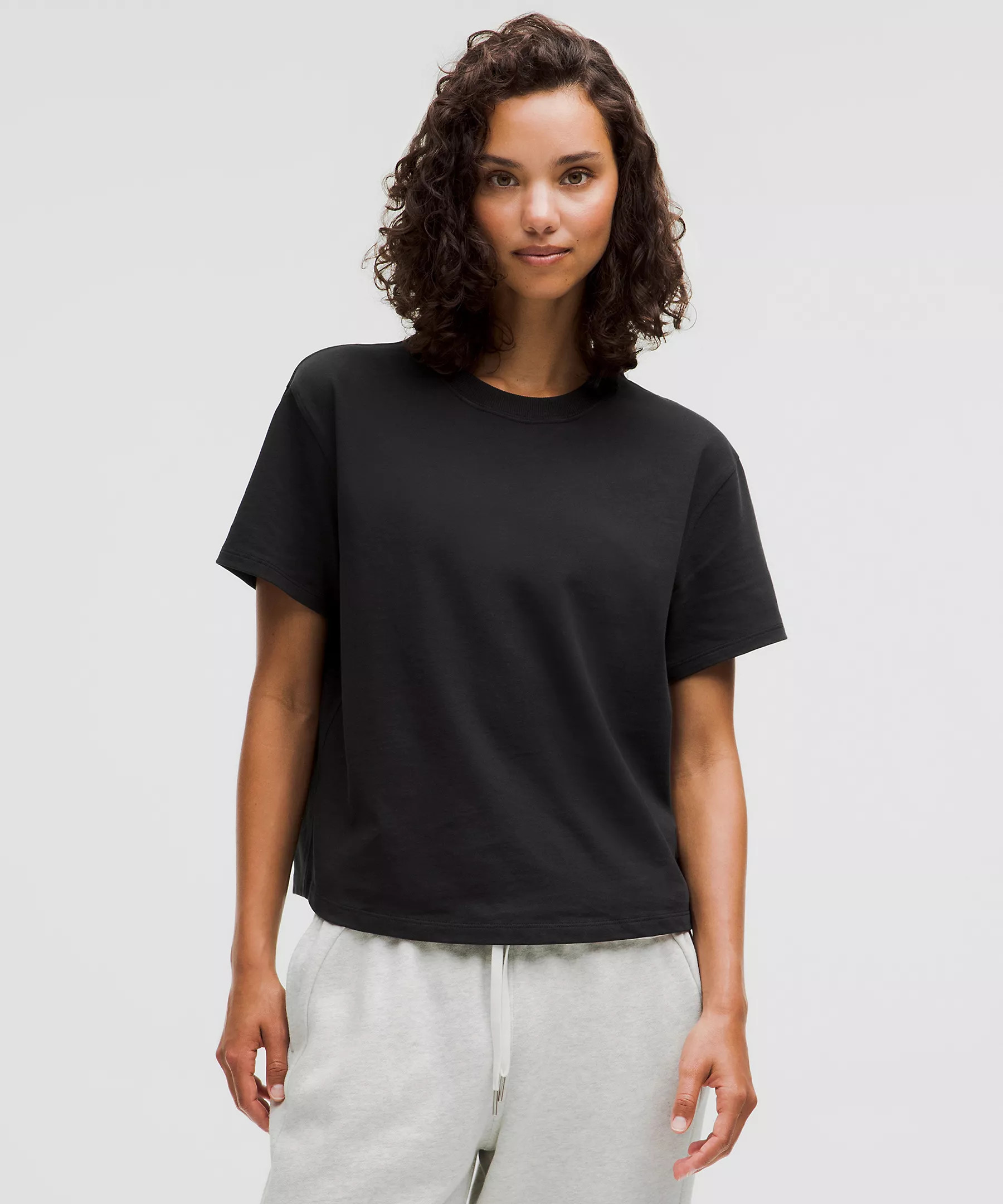 Relaxed-Fit Cotton Jersey T-Shirt | Women's Short Sleeve Shirts & Tee's | lululemon | Lululemon (US)