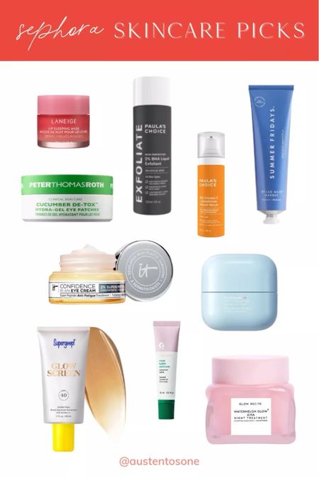 The Sephora spring savings event is here! It’s a great time to stock up on your favorite products. These are the best skincare products that I would recommend from the Sephora sale from Summer Fridays to It Cosmetics.

#LTKxSephora #LTKfindsunder100 #LTKbeauty