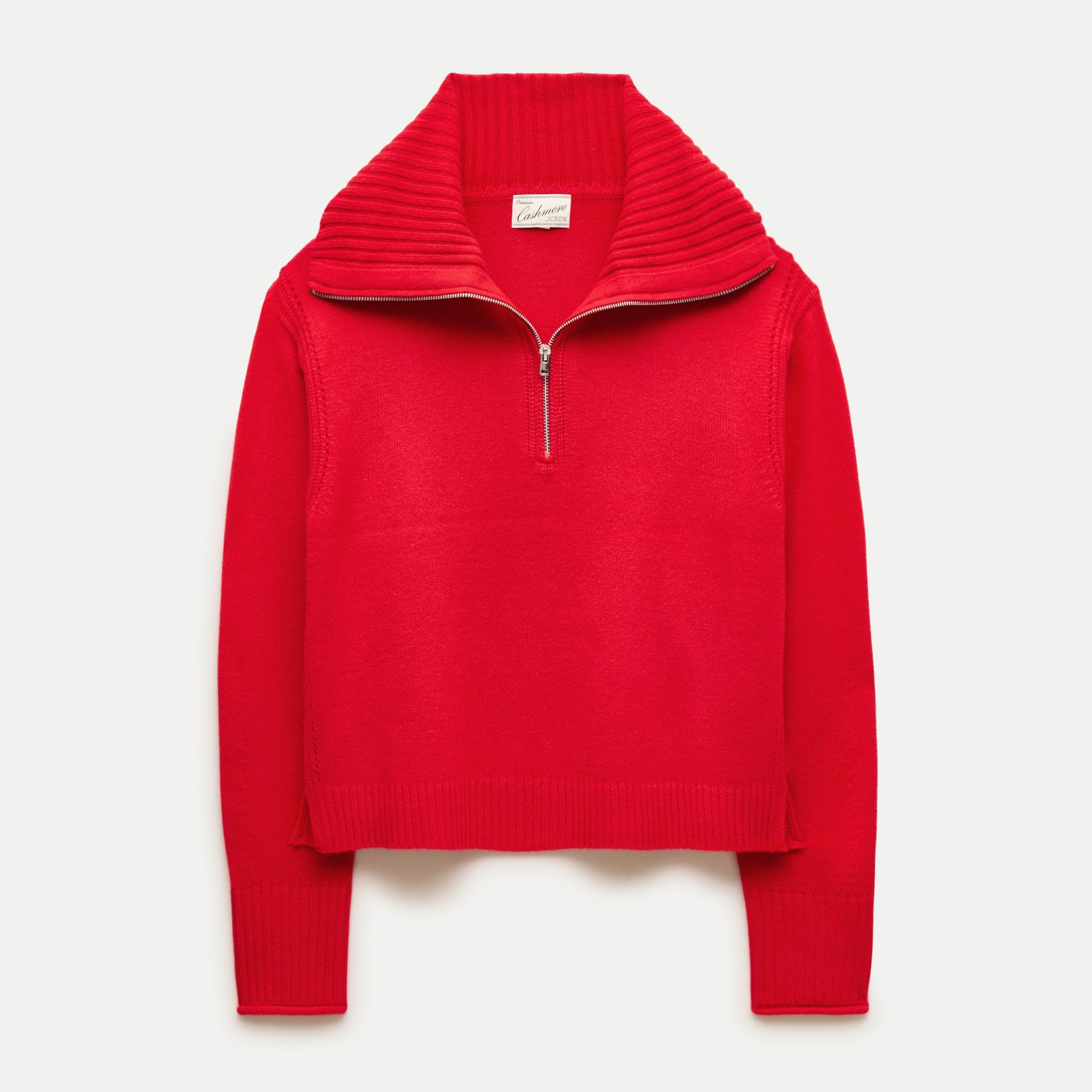 Cashmere quarter-zip sweater | J. Crew US