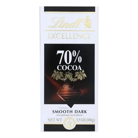 (12 Pack) Lindt Chocolate Bar Dark Chocolate 70 Percent Cocoa Smooth, 3.5 Oz | Walmart (US)