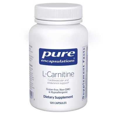 Pure Encapsulations L-Carnitine - Hypoallergenic Supplement for Cardiovascular and Endurance Support - 120 Capsules | Target