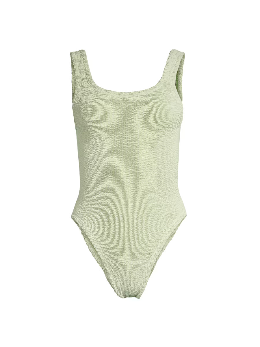Hunza G Crinkle One-Piece Swimsuit | Saks Fifth Avenue