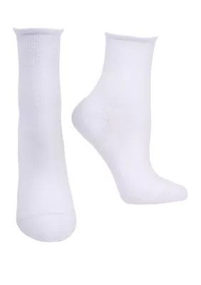 HUE Women's Sporty Shortie Sneaker Socks, White | Belk