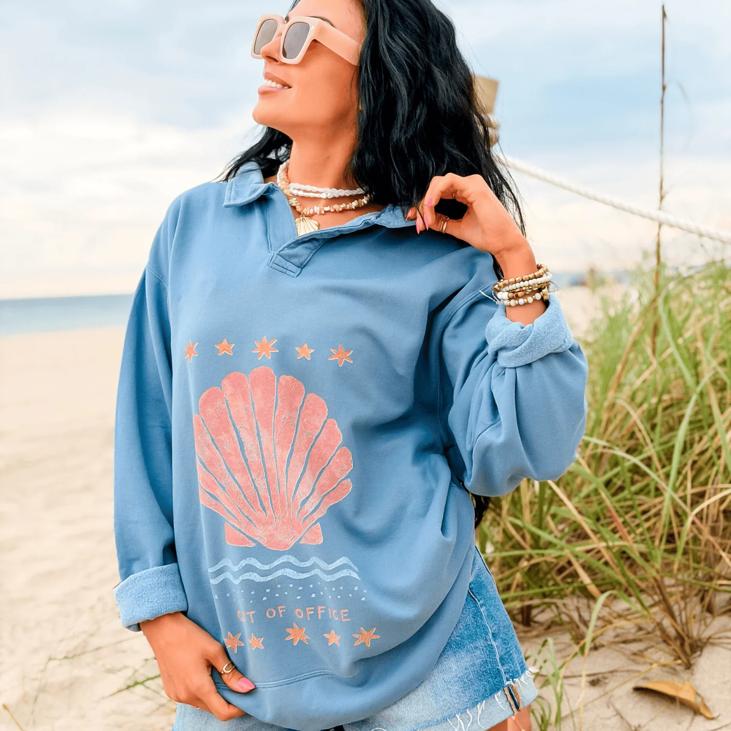 Out of Office Collegiate Crewneck | Mountain Moverz