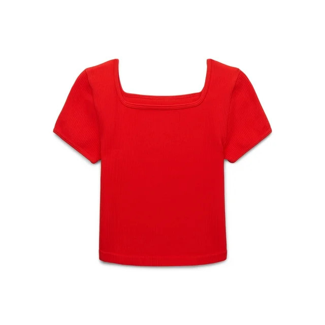 Wonder Nation Girls Tween Seamless Tee, Sizes 4-18 | Walmart (US)