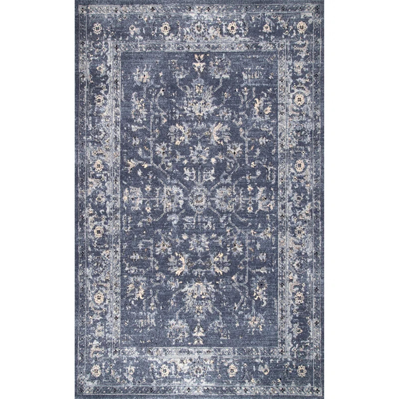 Baird Oriental Blue Area Rug | Wayfair Professional