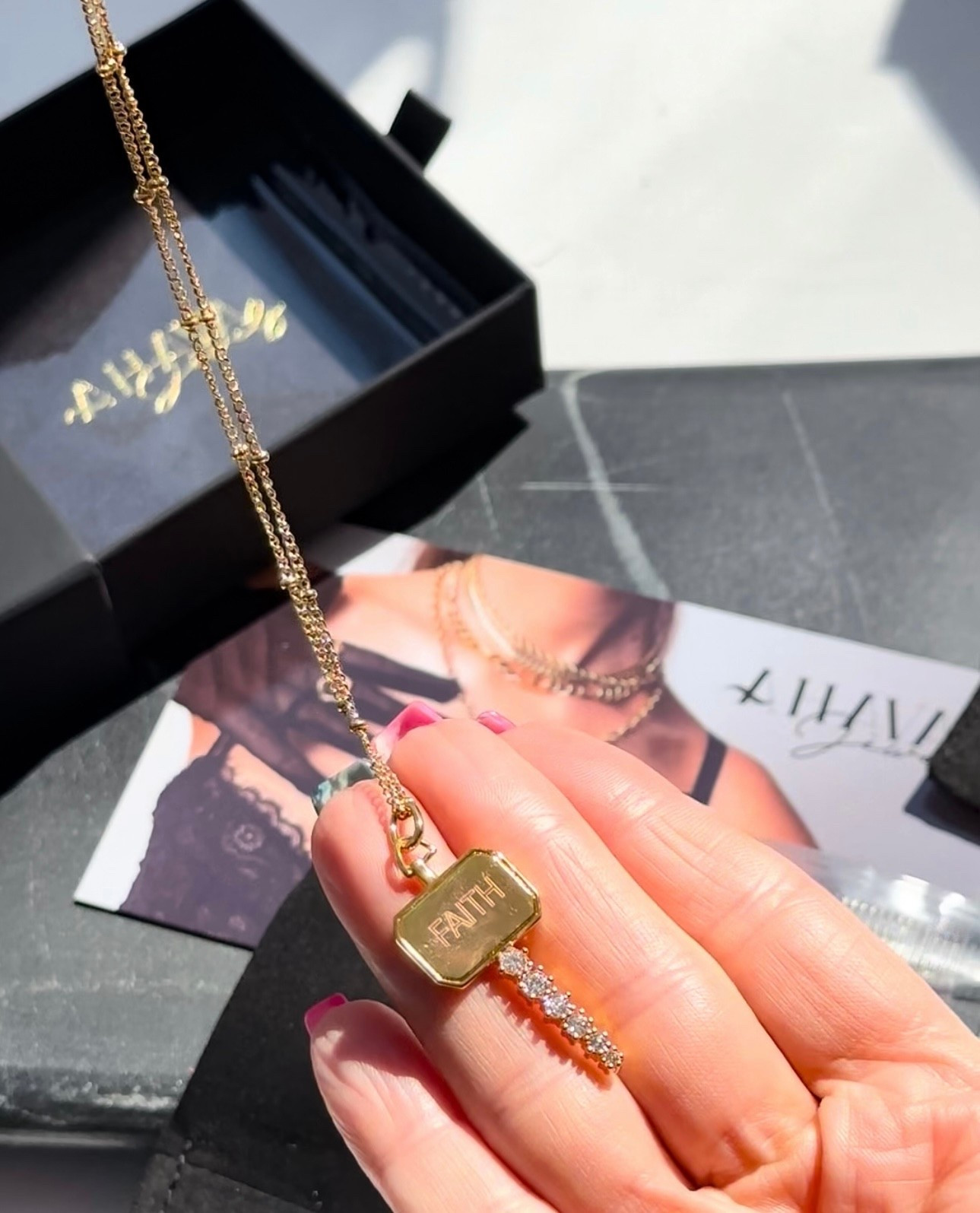 𝐅𝐚𝐢𝐭𝐡, 𝐇𝐨𝐩𝐞, & 𝐋𝐨𝐯𝐞 🙏🏻 🕊️🫶🏼
@ahavajewels Not your average jewelry store! @ahavajewels let’s me personalize and wear my love, faith, hope or whatever my hearts desires right on my jewelry! ✨

With Mother’s Day right around the corner, this your one-stop shop for all things jewelry. These pieces are designed to elevate your outfits and style effortlessly from day to night. Whether you're stacking delicate gold rings for brunch or adding statement earrings for a last-minute date night, they have just what you are looking for! 
I love that you can choose from refurbished or personalized pieces. 
Head over and check them out!! 
✨
✨
✨

𝑾𝒉𝒆𝒓𝒆 𝒕𝒐 𝒇𝒊𝒏𝒅 𝒊𝒕! ➡️ LTK➡️
www.liketoknow.it/NonnieIsMyName 

How to shop!
✨Download the FREE LIKEtoKNOW.it app
✨Follow me: nonnieismyname ✨Screenshot any photo for instant access to my LTK finds!
#Ad
 ##bloggersofinstagram
 #LTK  #instagood  #dailyinspo #trending #trends fashionover40  #jewelry
#faith #hope #love #blessings 
#Model  #beauty #Instablogger  #gifts #fashion #overfourty #customgifts  #giftideas #personalized #giftideas #giftguide  #mothersday #mothersdaygifts #mothers 
#namenecklace #giftsforher #AhavaJewels #PearlPerfection #LuxuryJewelry #SummerEssentials #EffortlessGlam #grownwomanenergy #fashionblogger #LTKGiftGuide

#LTKStyleTip #LTKOver40 #LTKU