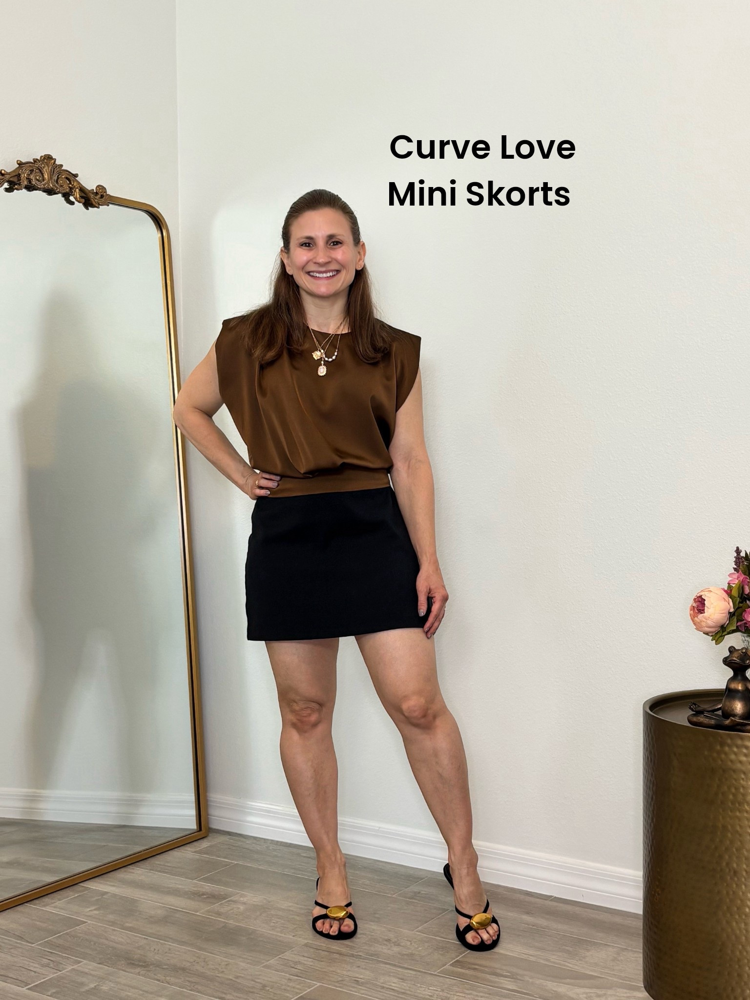 Curve love mini skorts for spring and summer

#LTKPetite #LTKOver40 #LTKootd