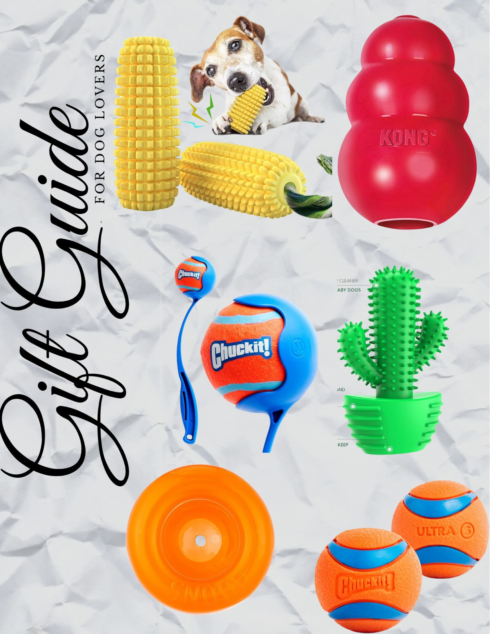 Gift Guide for Dog Lovers! Some of my pups favorite toys that are durable. Ps. I use Wilson tennis balls or the rubber chuck it balls bc the cloth chuck it balls are not as durable. 

#LTKHoliday #LTKGiftGuide