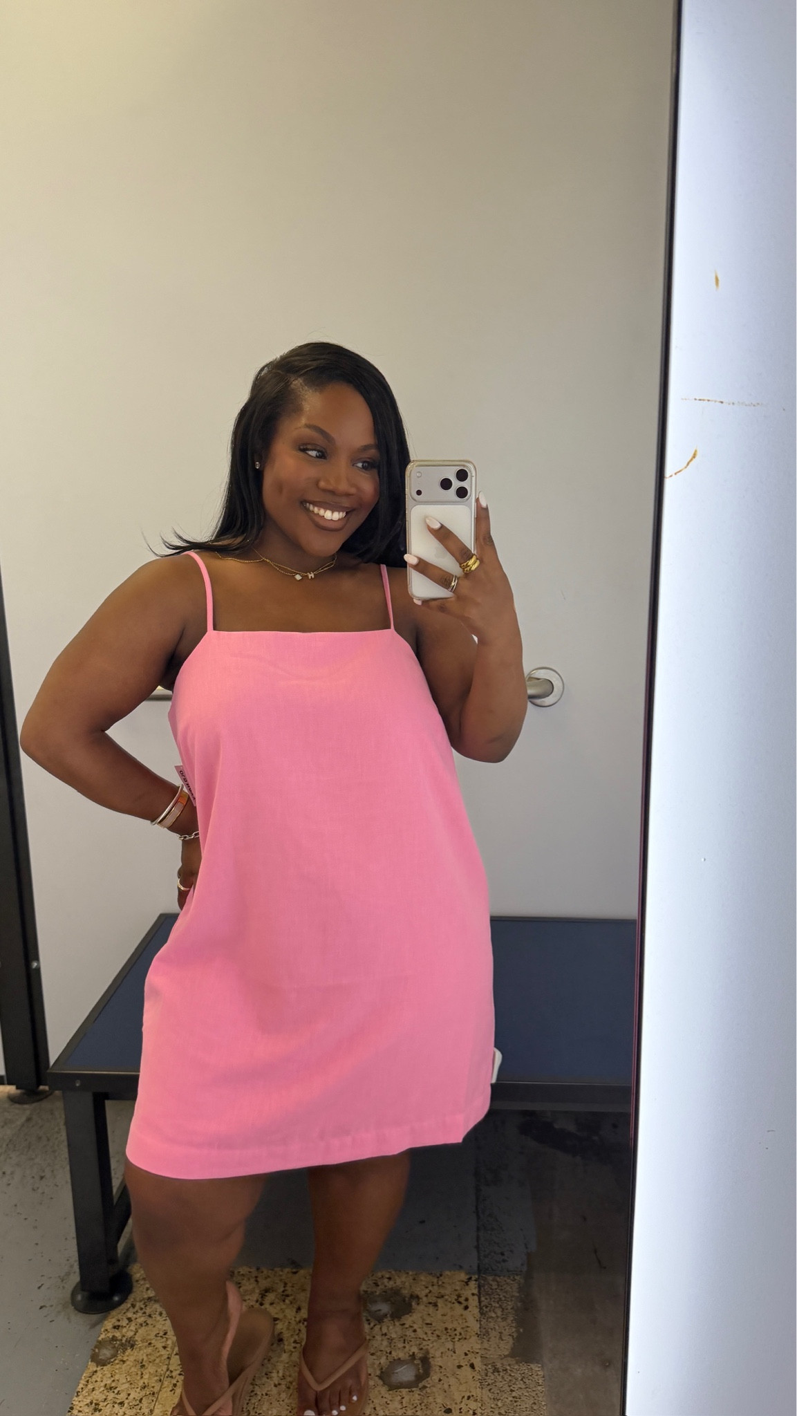 Pretty in pink moment!

Dress: XL

Dress is 50% off at Old Navy! 💕


#LTKMidsize #LTKSeasonal #LTKSaleAlert