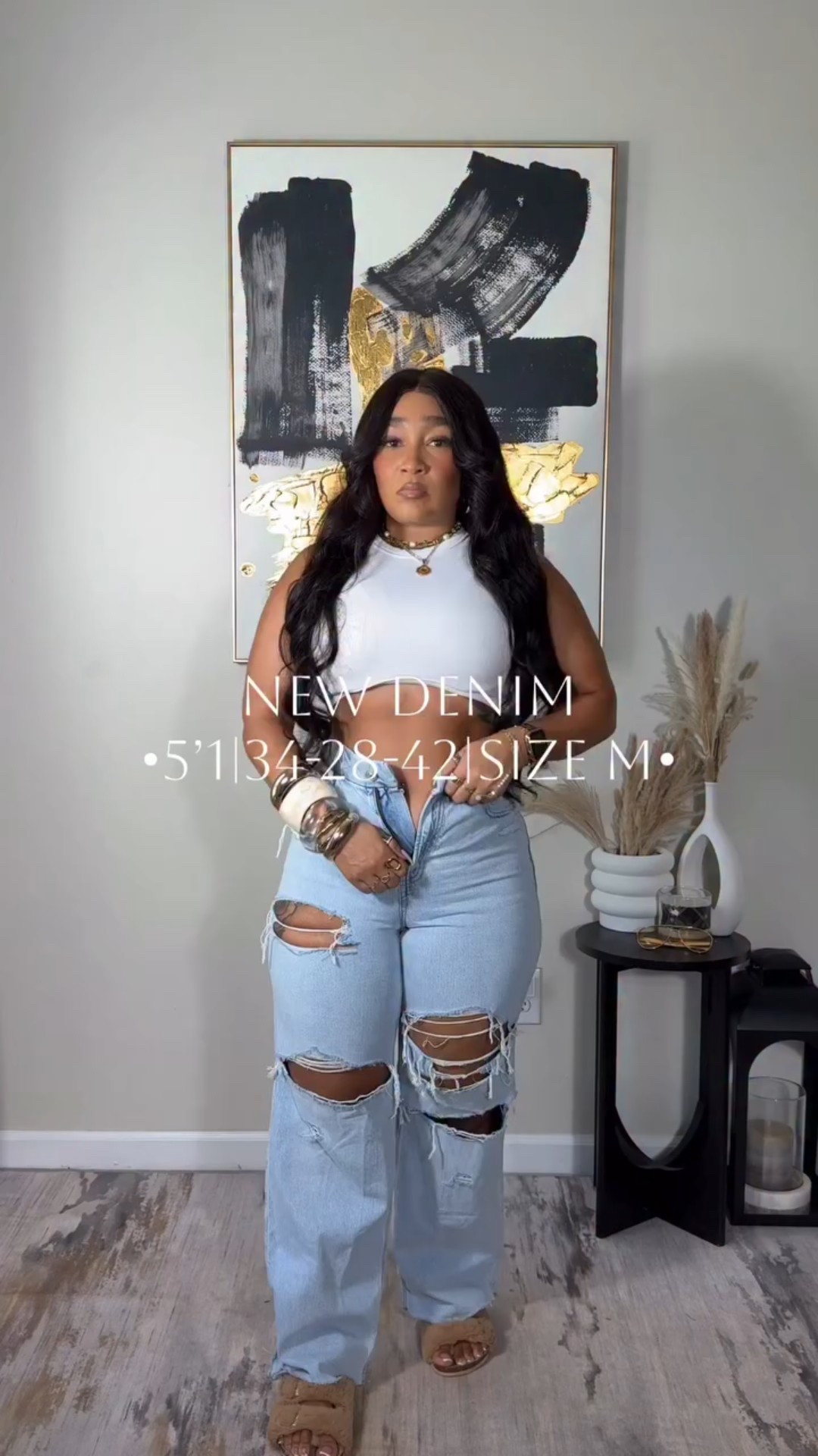 New denim!! This 1st pair reminds me of my favorite style @americaneagle I had to grab them!! Which ones are more your style? 
1st pair of jeans:6R
Other 2: 8
Jacket: Small

#dailyootd #fallfashion #falloutfit #casualoutfits #amazonfashion #LTKootd

#LTKFindsUnder100 #LTKHoliday #LTKootd