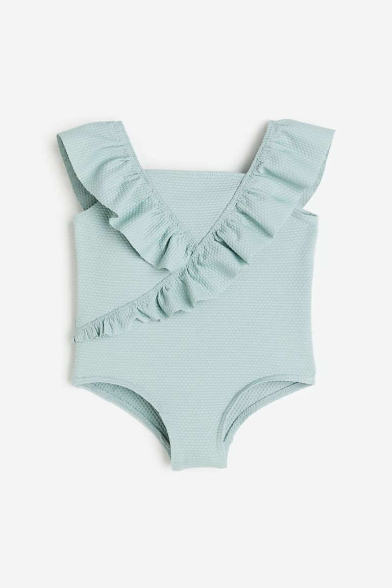 Flounced swimsuit | H&M (UK, MY, IN, SG, PH, TW, HK)