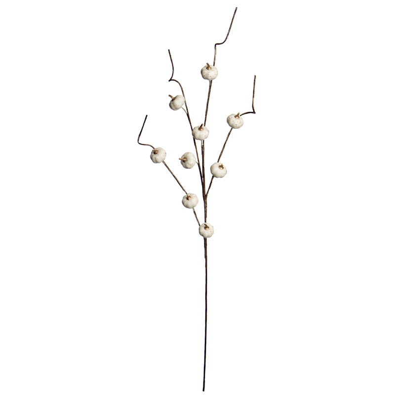Mini White Pumpkin Spray, 29" | At Home