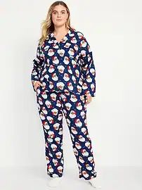 Matching Flannel Pajama Set for Women | Old Navy (US)