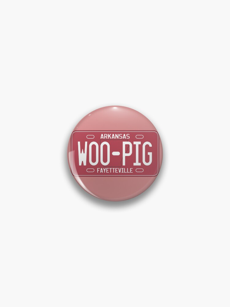 university of arkansas license plate Pin | Redbubble (US)