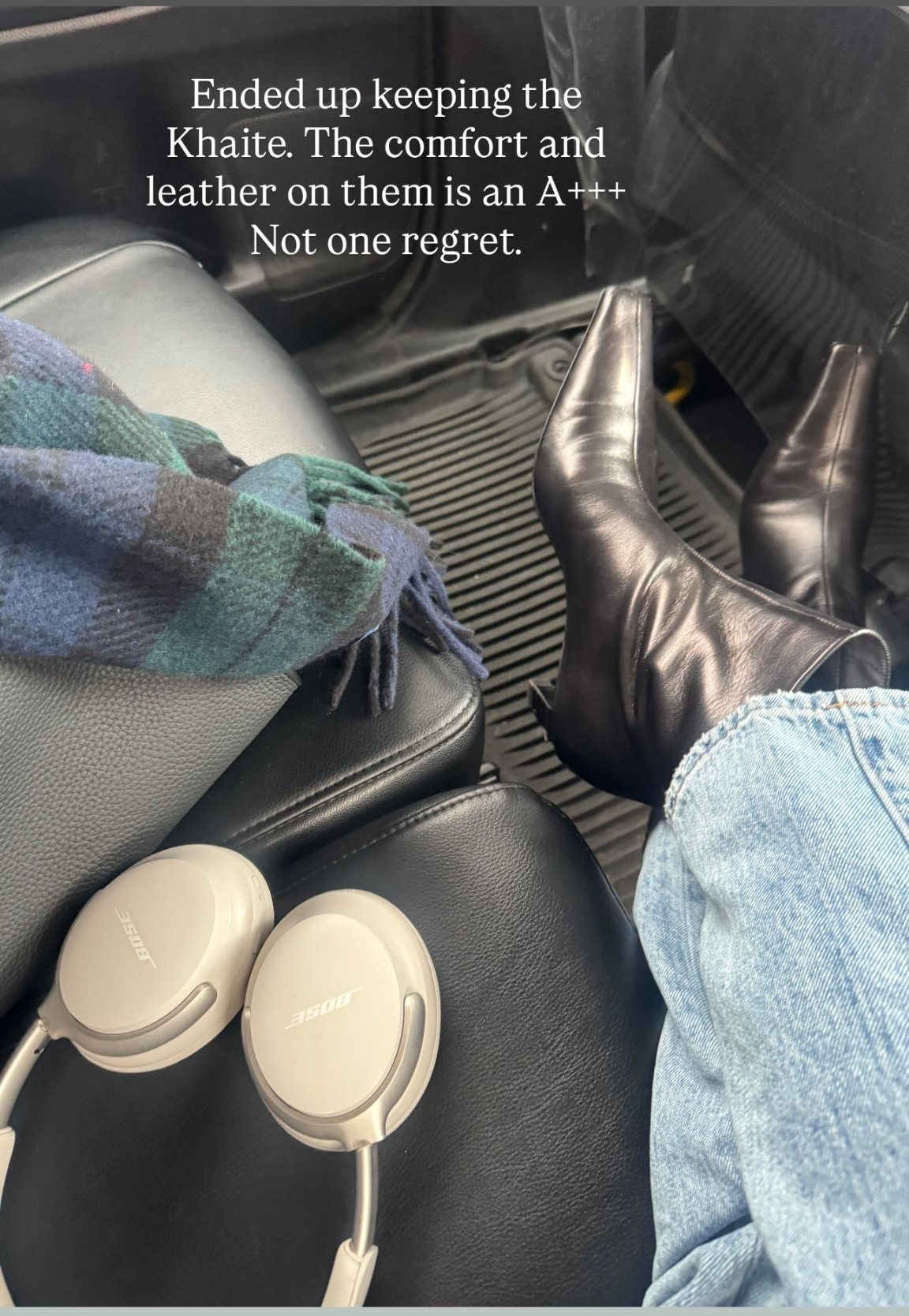 Ended up keeping the Khaite. The comfort and leather on them is an A+++
Not one regret.  I size up from a 39 to a 39.5. I wear a US 8.5