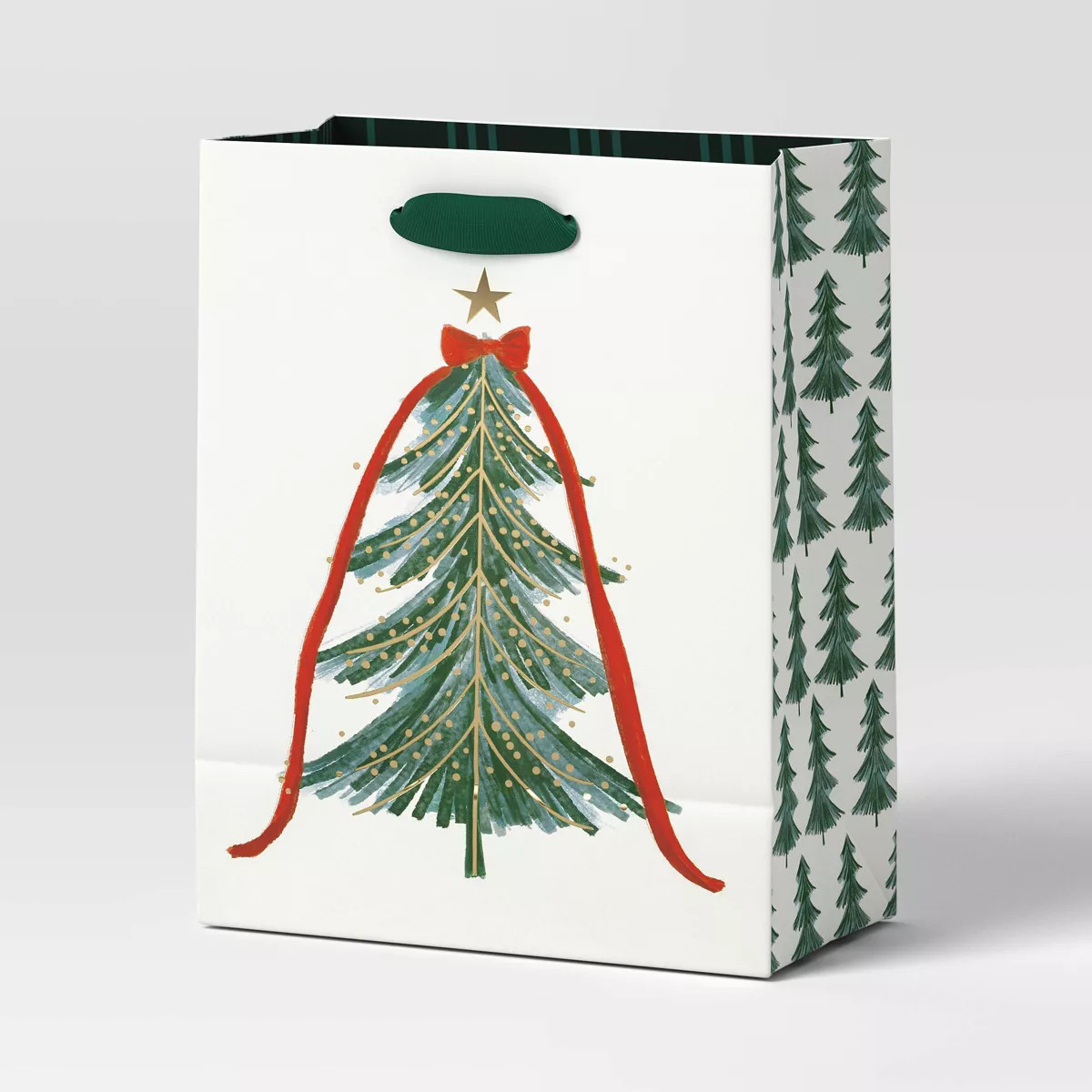 Tree Large Cub Christmas Gift Bag Ivory - Wondershop™ | Target