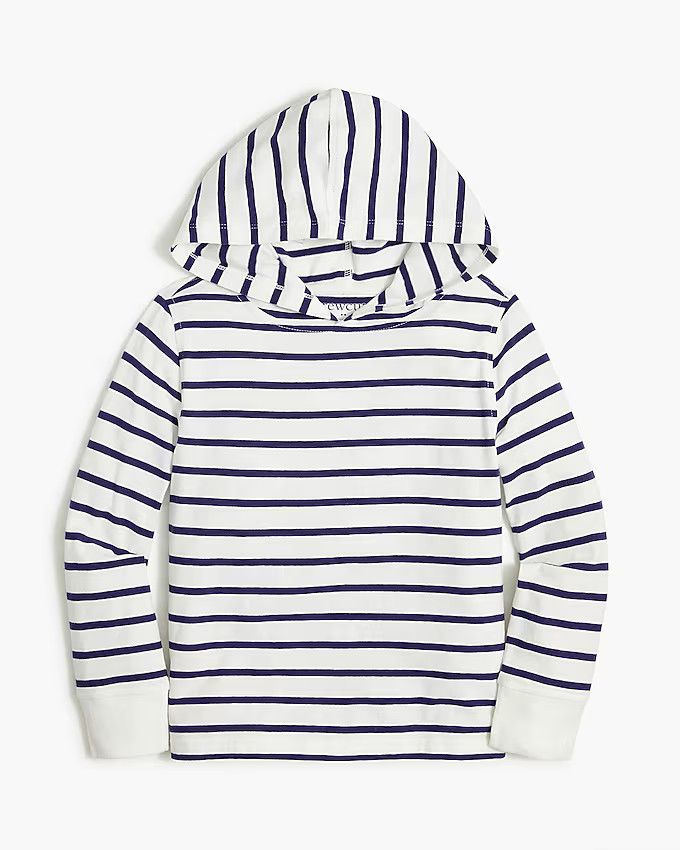 Boys' striped jersey hooded tee | J.Crew Factory