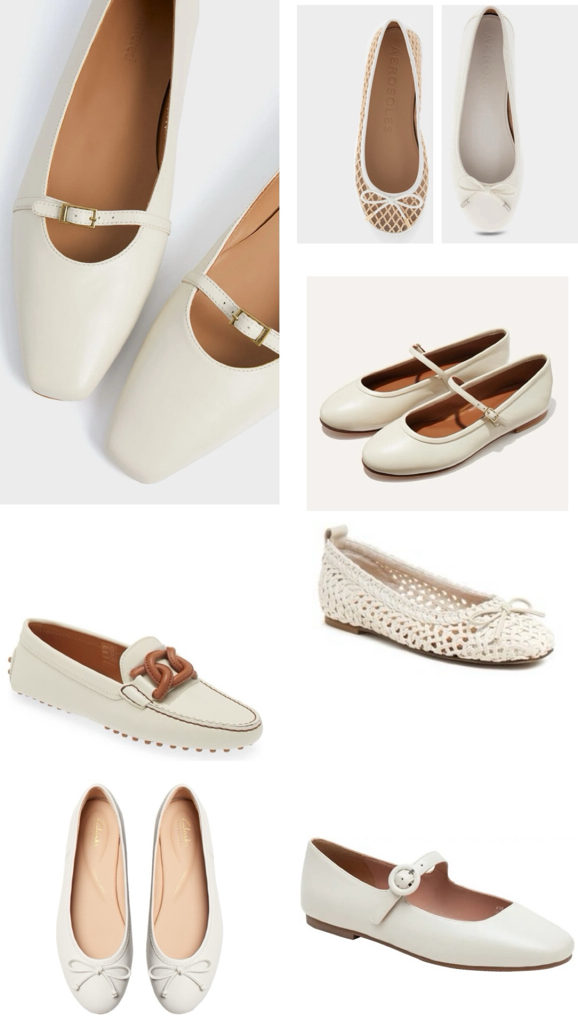 White flats

#LTKstyletip #LTKSeasonal #LTKshoecrush