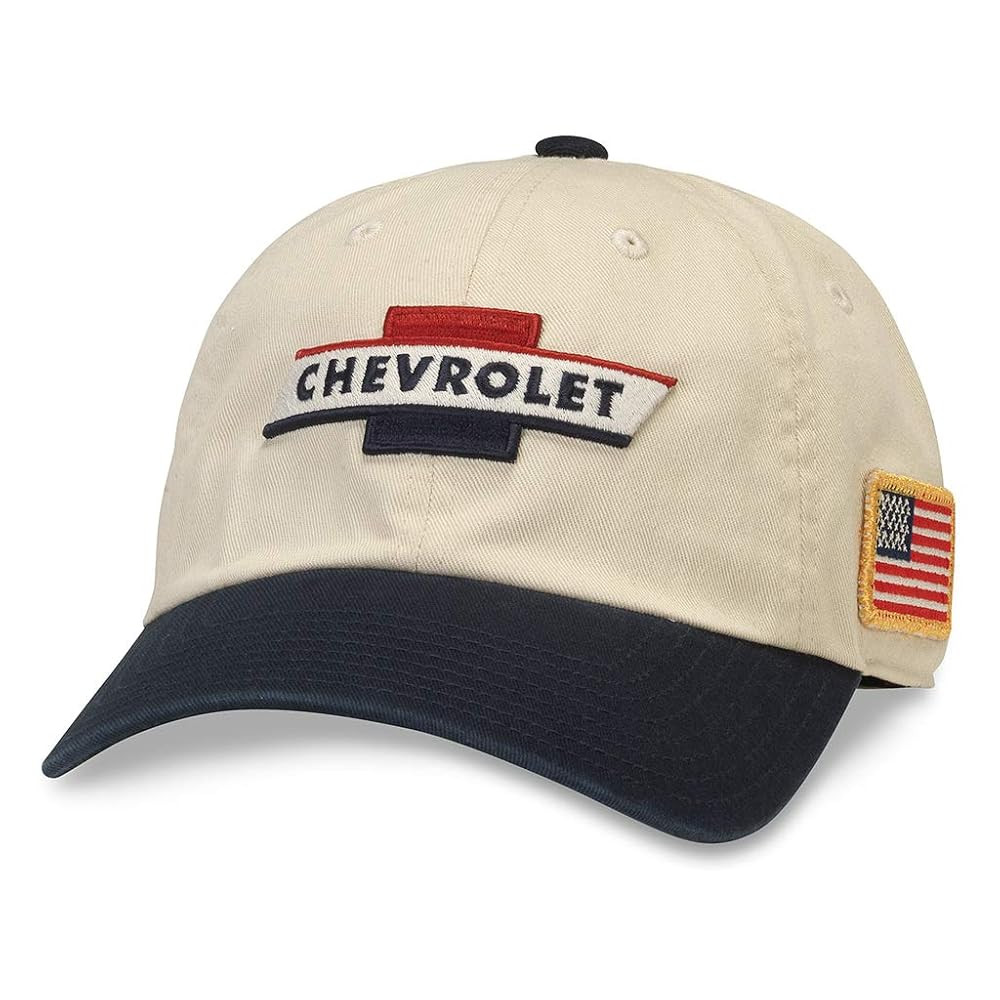 AMERICAN NEEDLE Chevrolet Chevy Patch Unisex Adjustable Buckle Strap Baseball Hat | Amazon (US)
