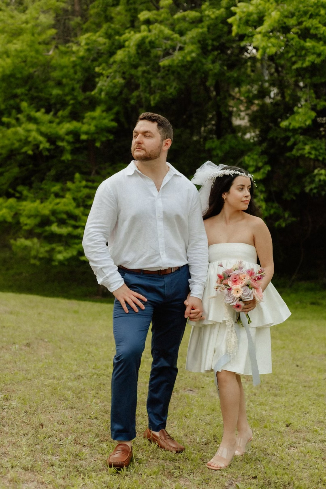 bride + groom — civil ceremony looks ✨

#LTKmens #LTKwedding #LTKsalealert
