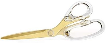 russell+hazel Acrylic Scissors, Left or Right Hand, Clear and Gold-Toned, 9” | Amazon (US)