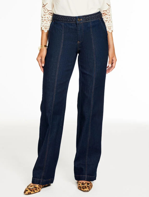 Classic Jean Trousers - Veronica Wash | Talbots