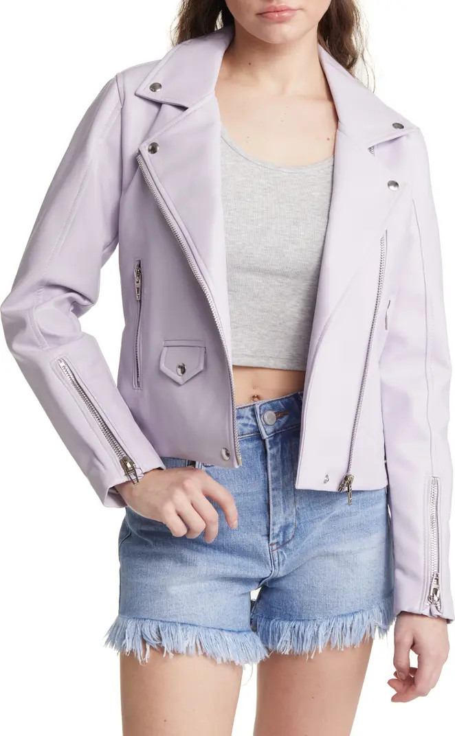 BLANKNYC Faux Leather Moto Jacket | Nordstrom | Nordstrom Canada