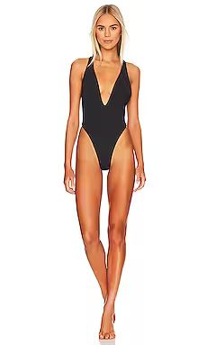 Maaji Shims Reversible One Piece in Midnight Black from Revolve.com | Revolve Clothing (Global)