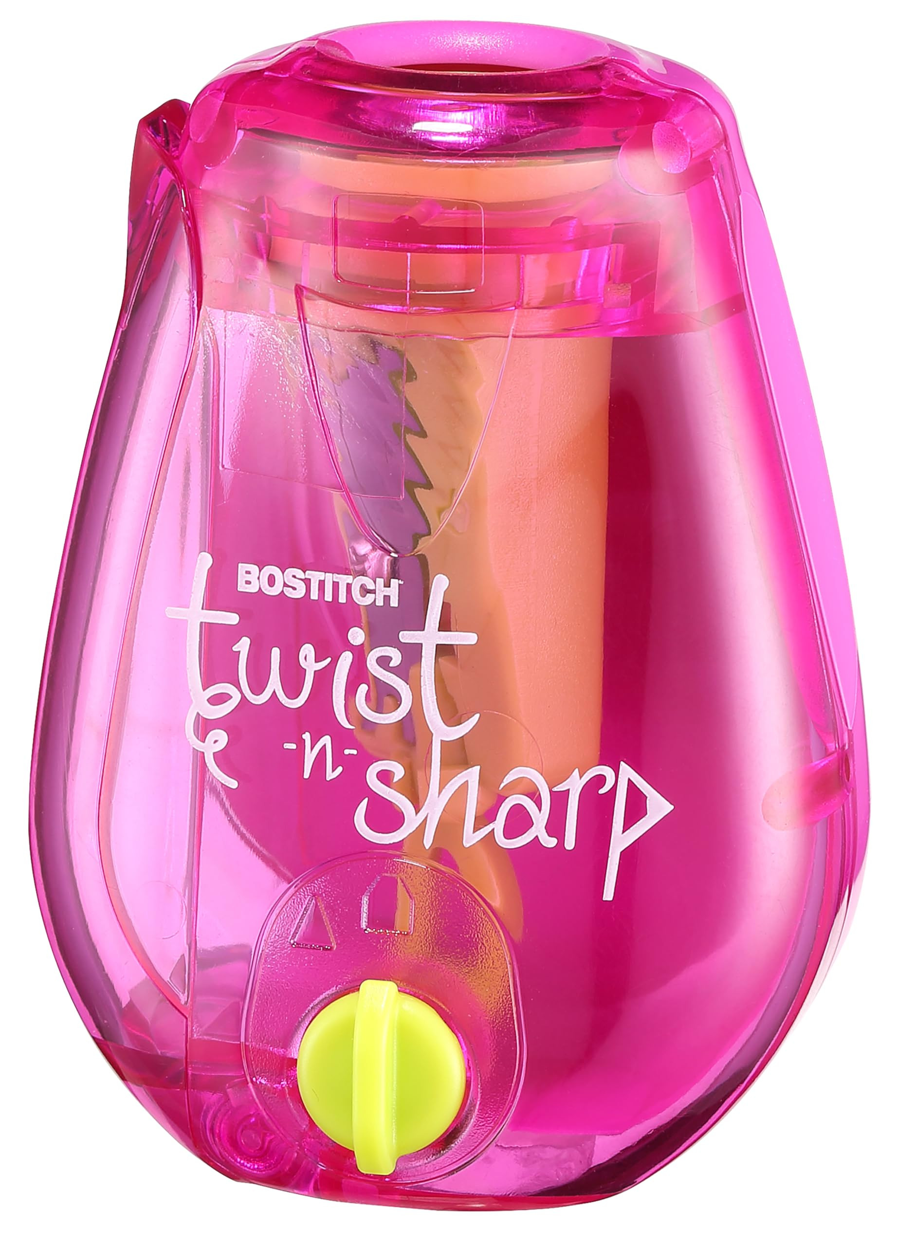 Bostitch Office Twist-n-Sharp Pencil Sharpener, for Kids & Colored Pencils, Assorted Colors (PS1-... | Amazon (US)