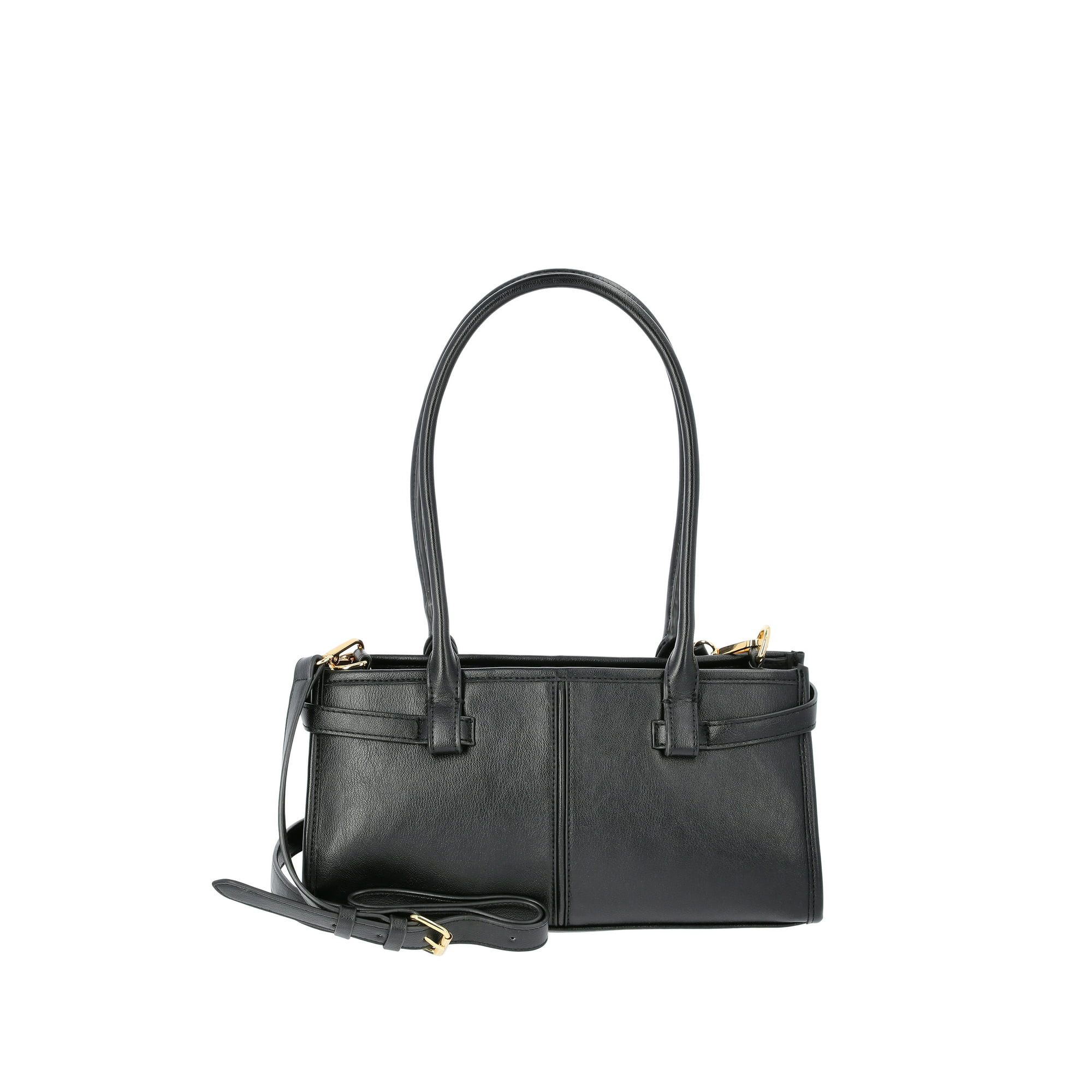 Time and Tru Women's Faux Leather Gwyn Shoulder Bag | Walmart (US)