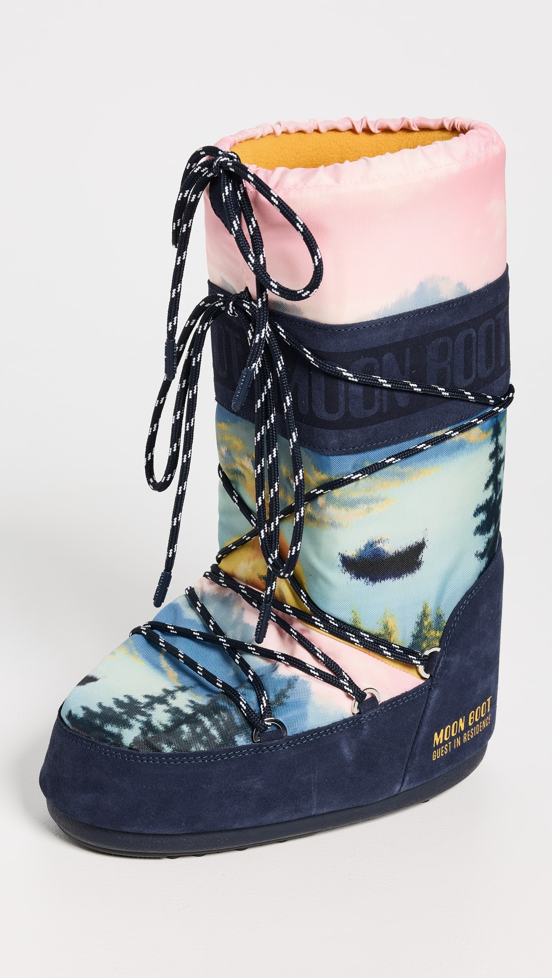 Moon Boot x Guest In Residence Icon High Postcard Boots | Shopbop