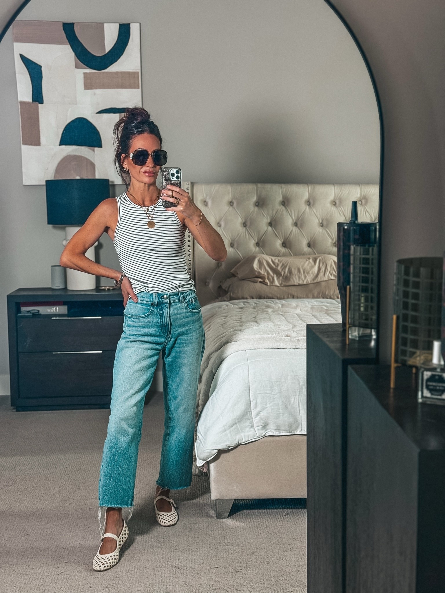 Elevated basics, low effort edition

The kind of outfit that looks effortless but still pulled together. Walmart tank, Madewell vintage crop denim, Dior sunnies, and my James Michelle necklace stack.

Walmart tank, striped tank, luxe basics, affordable summer top, Madewell jeans, Madewell vintage crop jeans, Curve Love jeans, straight leg denim, cropped denim, summer denim outfit, casual summer outfit, elevated basics, everyday outfit, Dior sunglasses, James Michelle necklace, necklace stack, easy summer outfit, midsize denim, denim outfit idea, Walmart fashion, Madewell denim, casual chic outfit

#LTKootd #LTKOver40