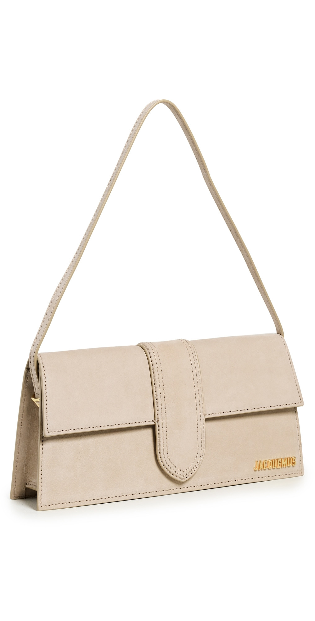 Jacquemus The Long Bambino Bag Dark Beige One Size | Shopbop
