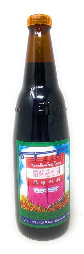 Kwong Hung Seng Black Soy Sauce 21oz (1pt. 5oz), 1 Pack | Amazon (US)