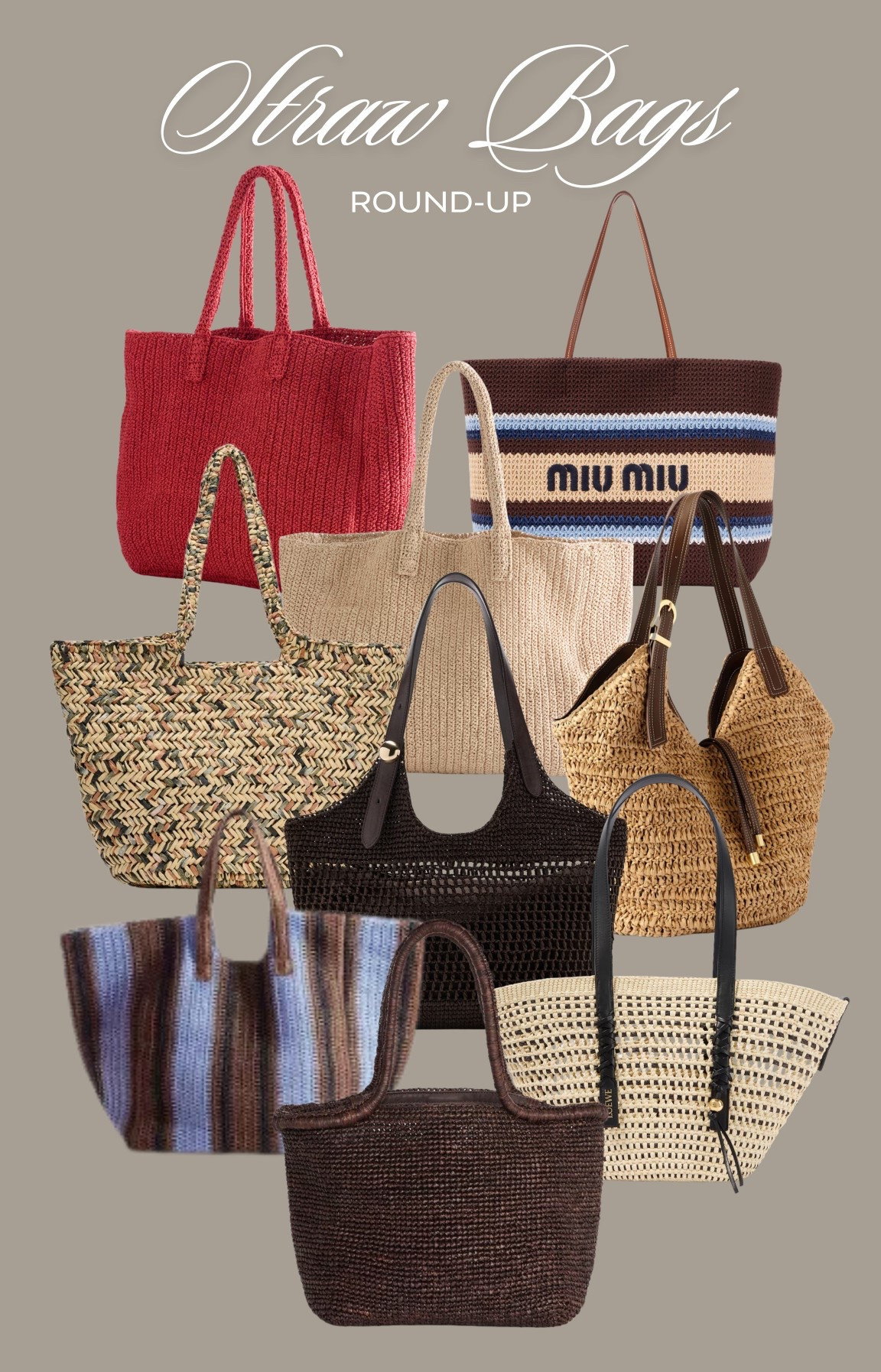 The straw bag round-up 🤎

#LTKbag #LTKuk #LTKsummer