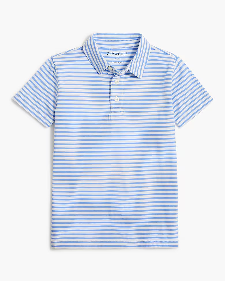 Boys' cotton striped polo shirt | J.Crew Factory