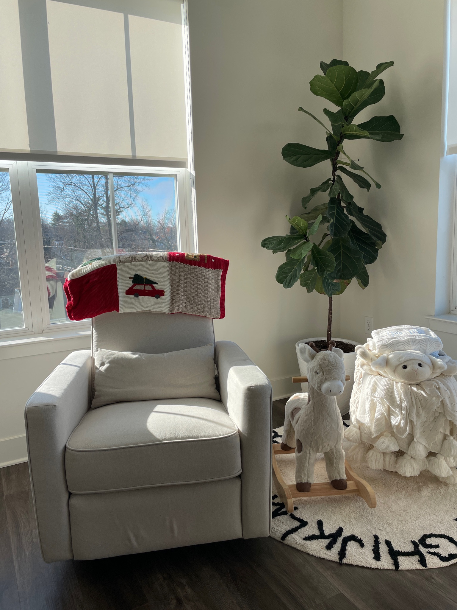 Nursery corner - added a personalized blanket and rug

Christmas decor, holiday decor, nursery, babyy

#LTKCyberWeek #LTKSeasonal #LTKHoliday