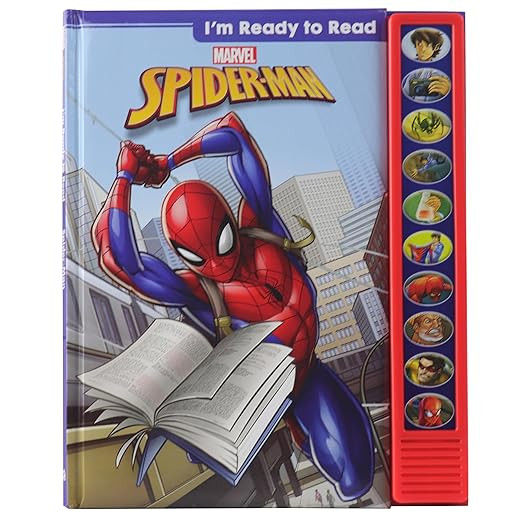 Marvel - I'm Ready to Read with Spider-Man - Interactive Read-Along Sound Book - Great for Early ... | Amazon (US)