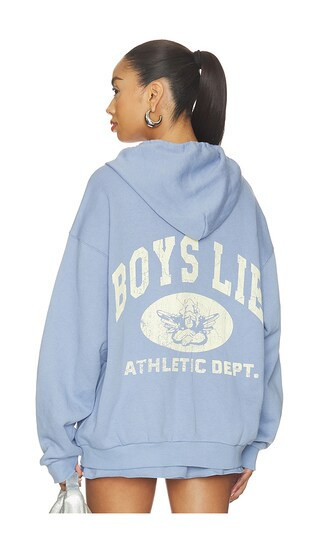 Boys Lie Athletic Depts V3 Harley Zip-up Hoodie in Baby Blue. - size XS/S | Revolve Clothing (Global)