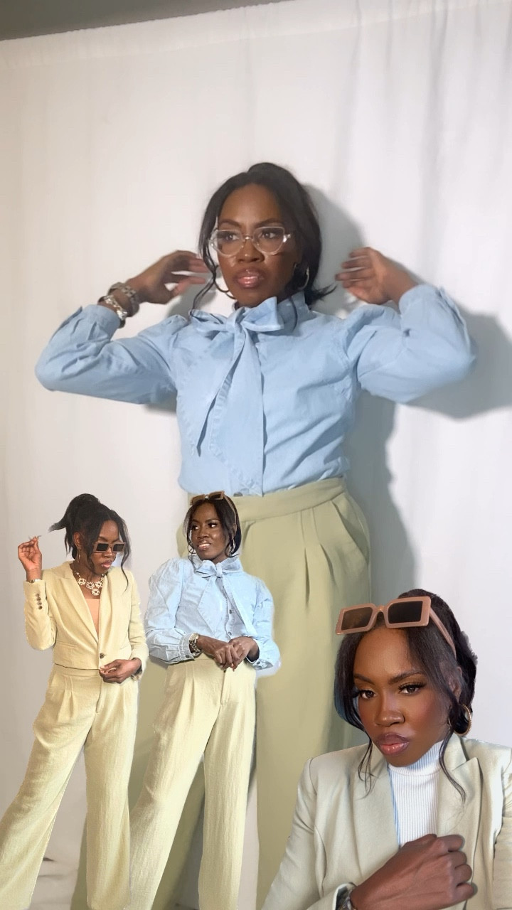 Green suits and denim is an easy transition into spring. Picked a few of these this weekend. Pants may be sold out but you can order them through express style trial or try the pink, brown, or orange version. 

#LTKstyletip #LTKSeasonal #LTKworkwear