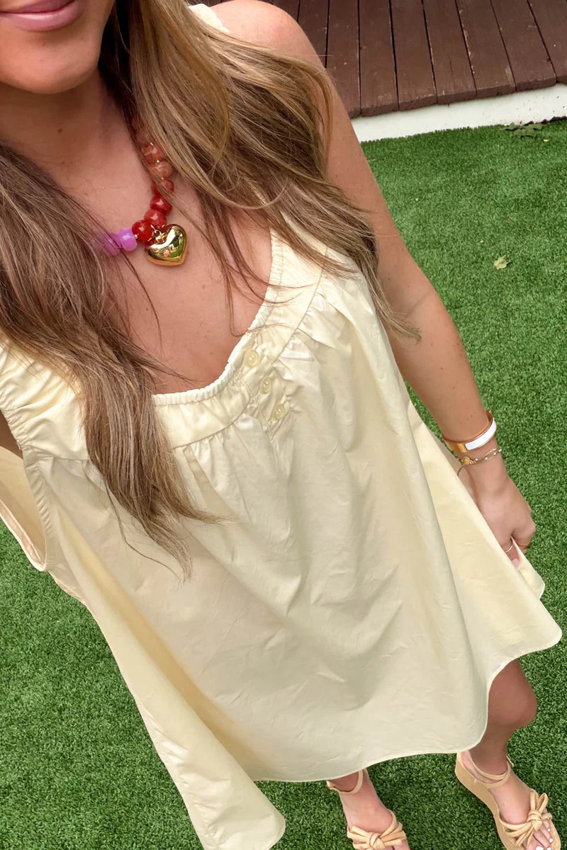 Sunny Days Dress - Yellow | The Impeccable Pig
